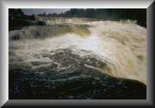 River growing as rivulets join it